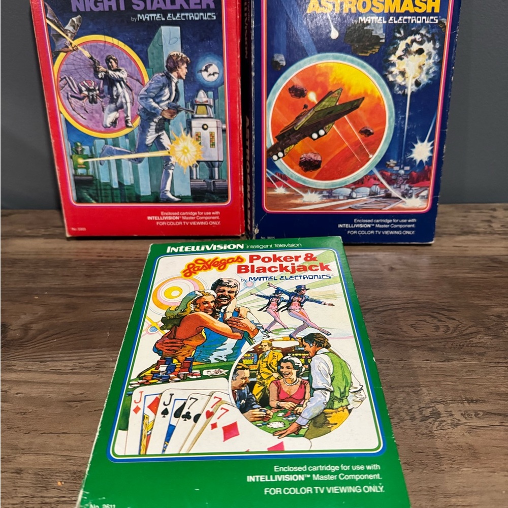 Intellivision Game Cartridge Set